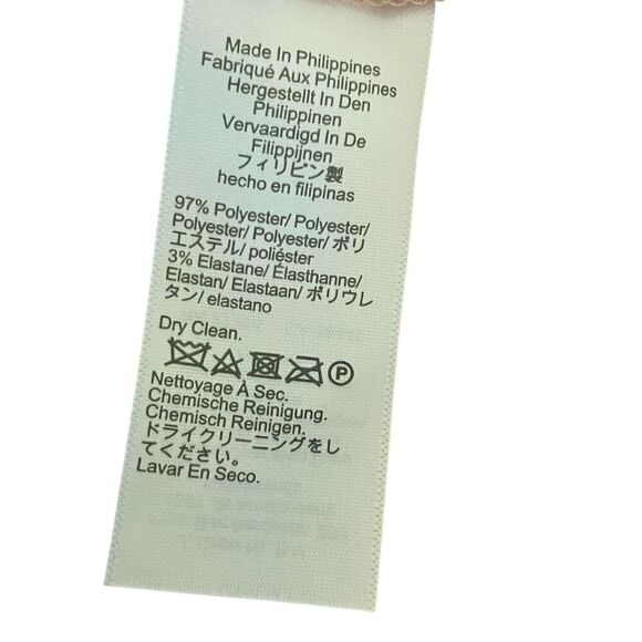 NWT JCrew Kate Straight Leg Satin Dress Pants Peach Pink 8T - Picture 8 of 16